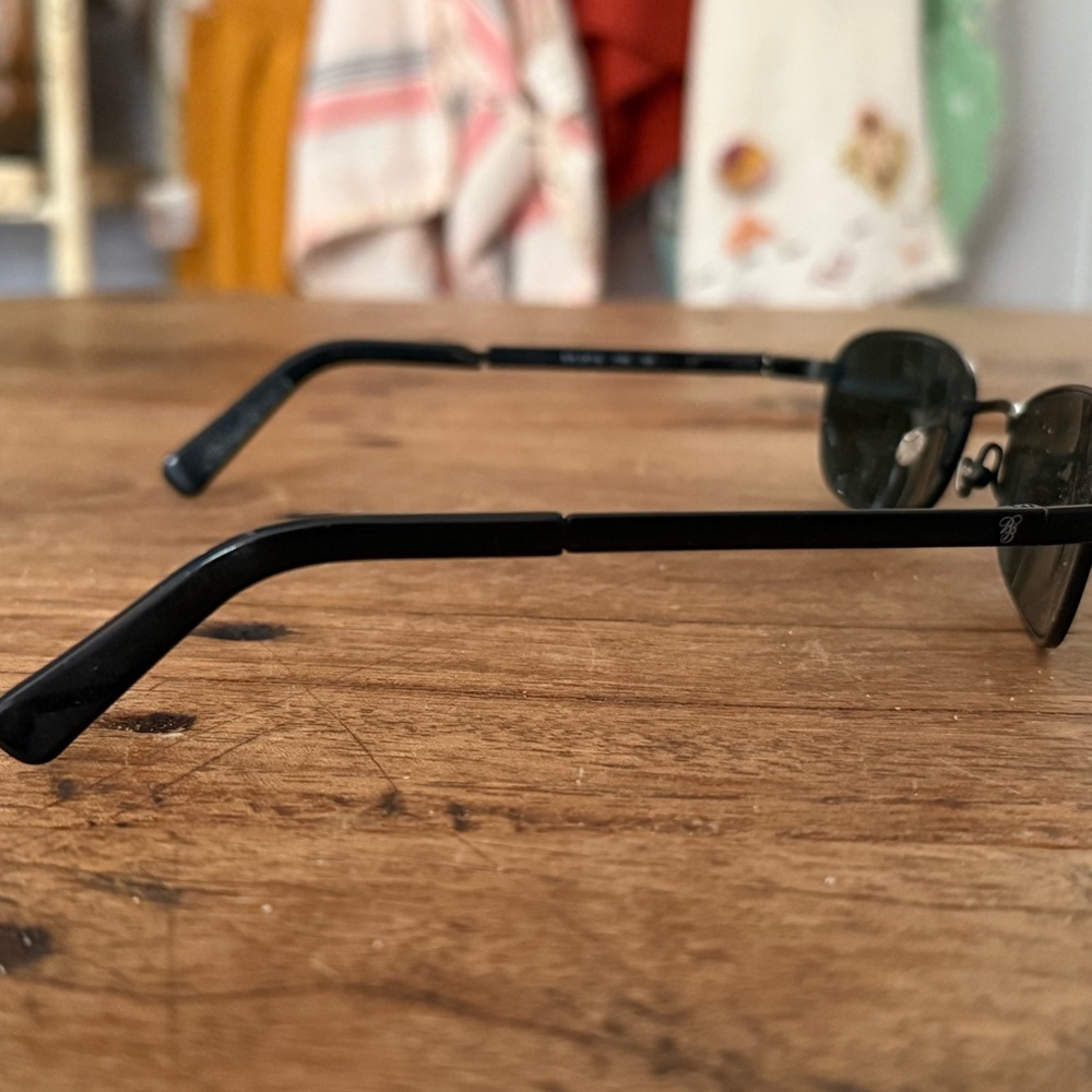Brooks Brothers Black Sunglasses
